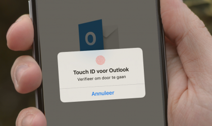 Microsoft shton mbështetjen e Touch ID tek Outlook