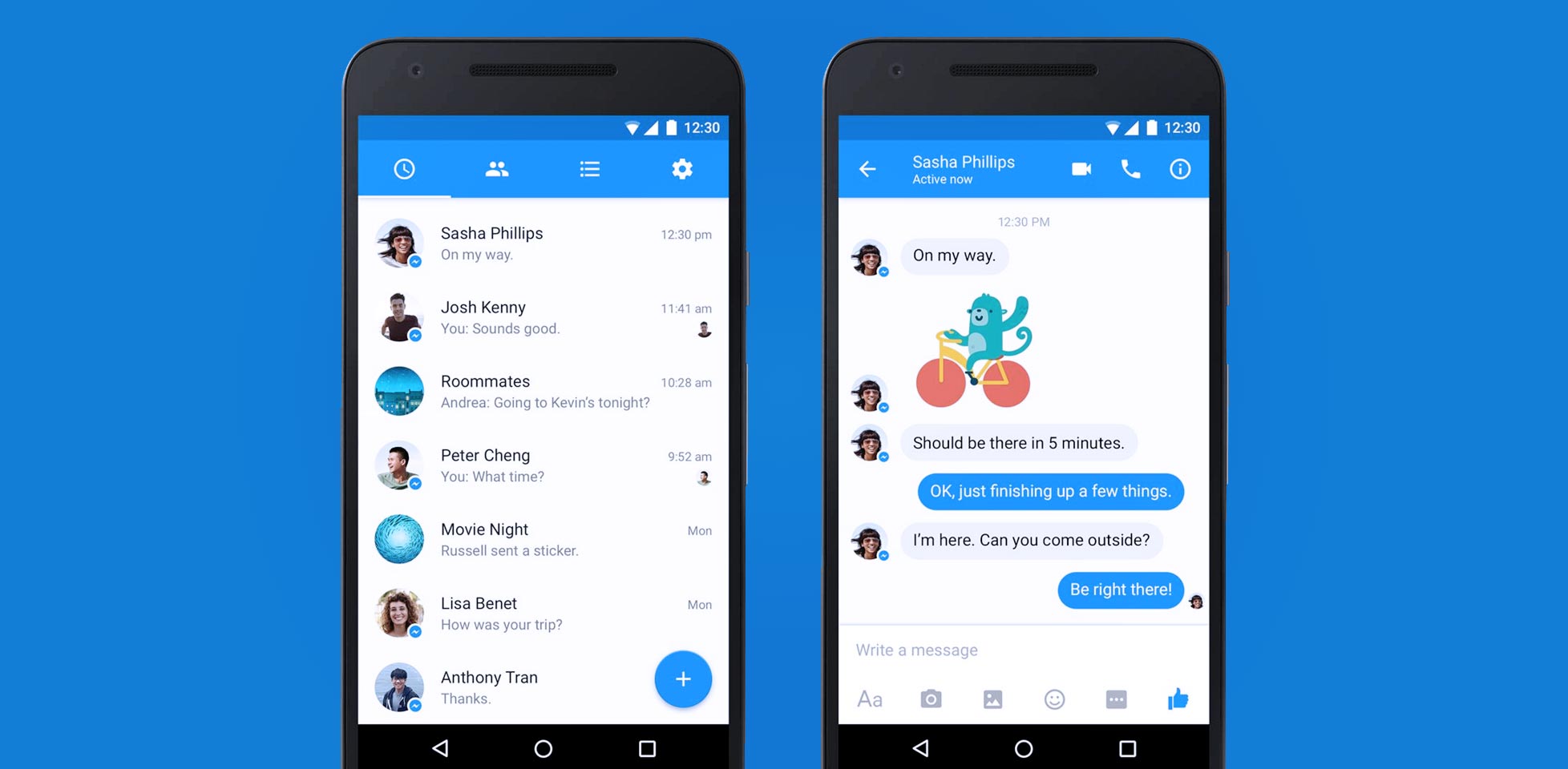 Facebook Messenger për Android më në fund merr përditsimin e Material Design Facebook Messenger për Android më në fund merr përditsimin e Material Design