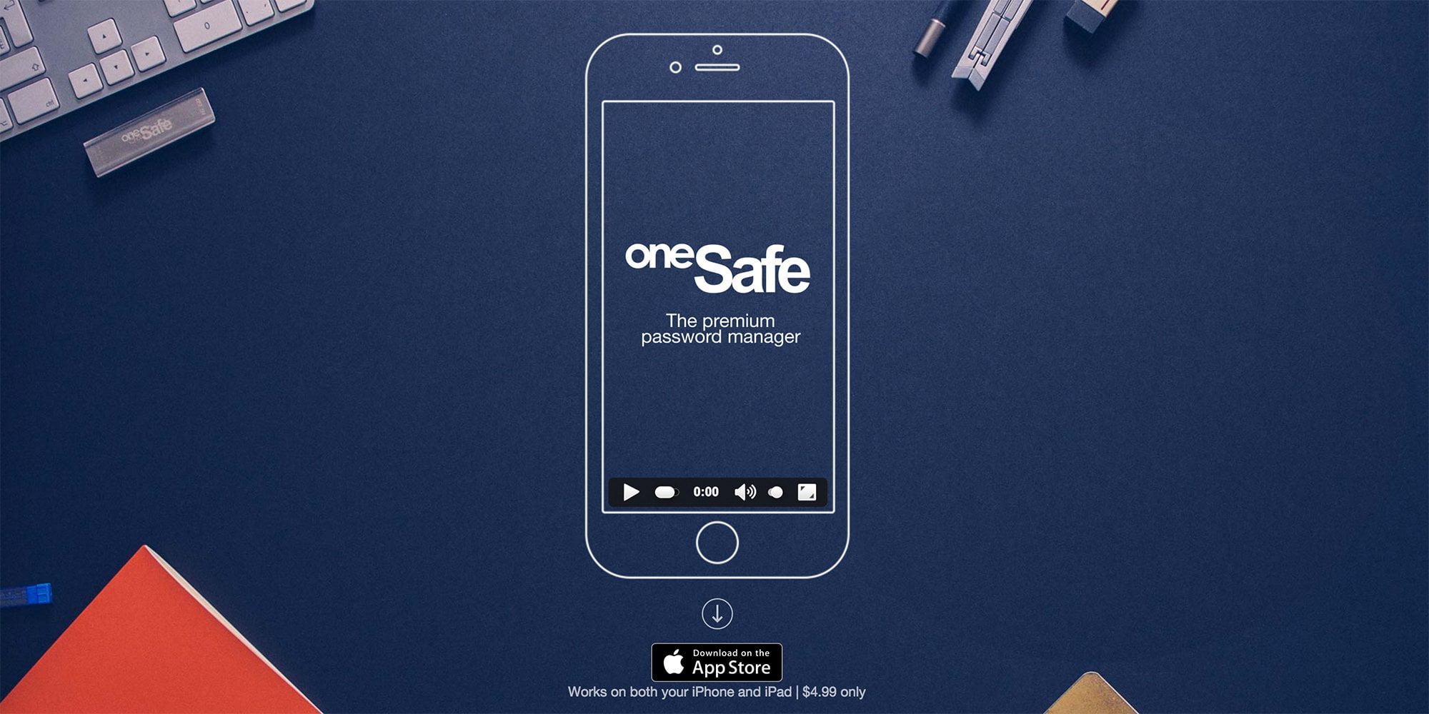 Aplikacioni falas i javës në App Store: oneSafe Premium Password Manager (Kurseni $5)