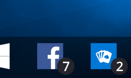 Microsoft prezanton njoftimet në taskbar në përditësimin e Windows Anniversary