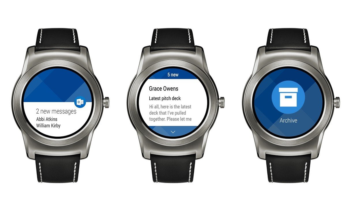 Mbërrin Outlook për pajisjet Android Wear Mbërrin Outlook për pajisjet Android Wear