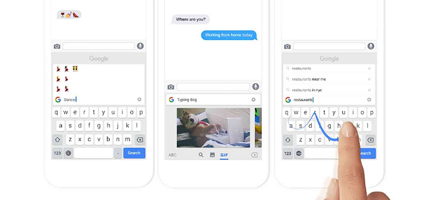 Google prezanton një tastierë për iOS me karakteristika të reja