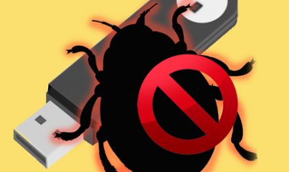 Si të pastroni një USB nga viruset
