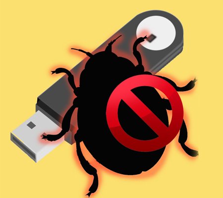 Si të pastroni një USB nga viruset