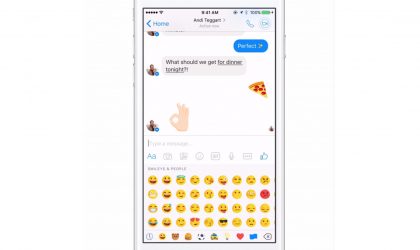 Tani mund të dërgoni emoji të zmadhuara në Facebook Messenger