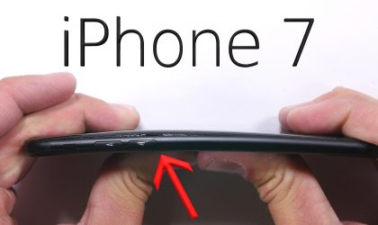 Sa rezistent është iPhone 7 ndaj gërvishtjeve dhe përthyerjes?