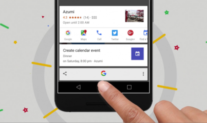 Google Now on Tap heq veçorinë e Screenshotit