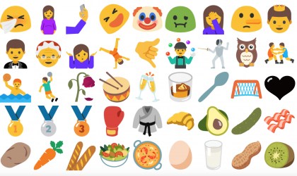 Emojit e reja që do shtohen në Android Nougat
