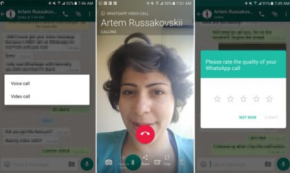 WhatsApp do sjellë në jetë telefonatat me video!