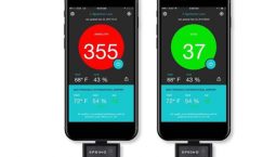 iPhone, sensor për cilësinë e ajrit