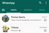 WhatsApp tani ju lejon tu bëni pin bisedave