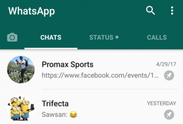 WhatsApp tani ju lejon tu bëni pin bisedave