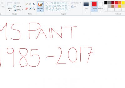 Shuhet në moshën 32 vjeçare Microsoft Paint…